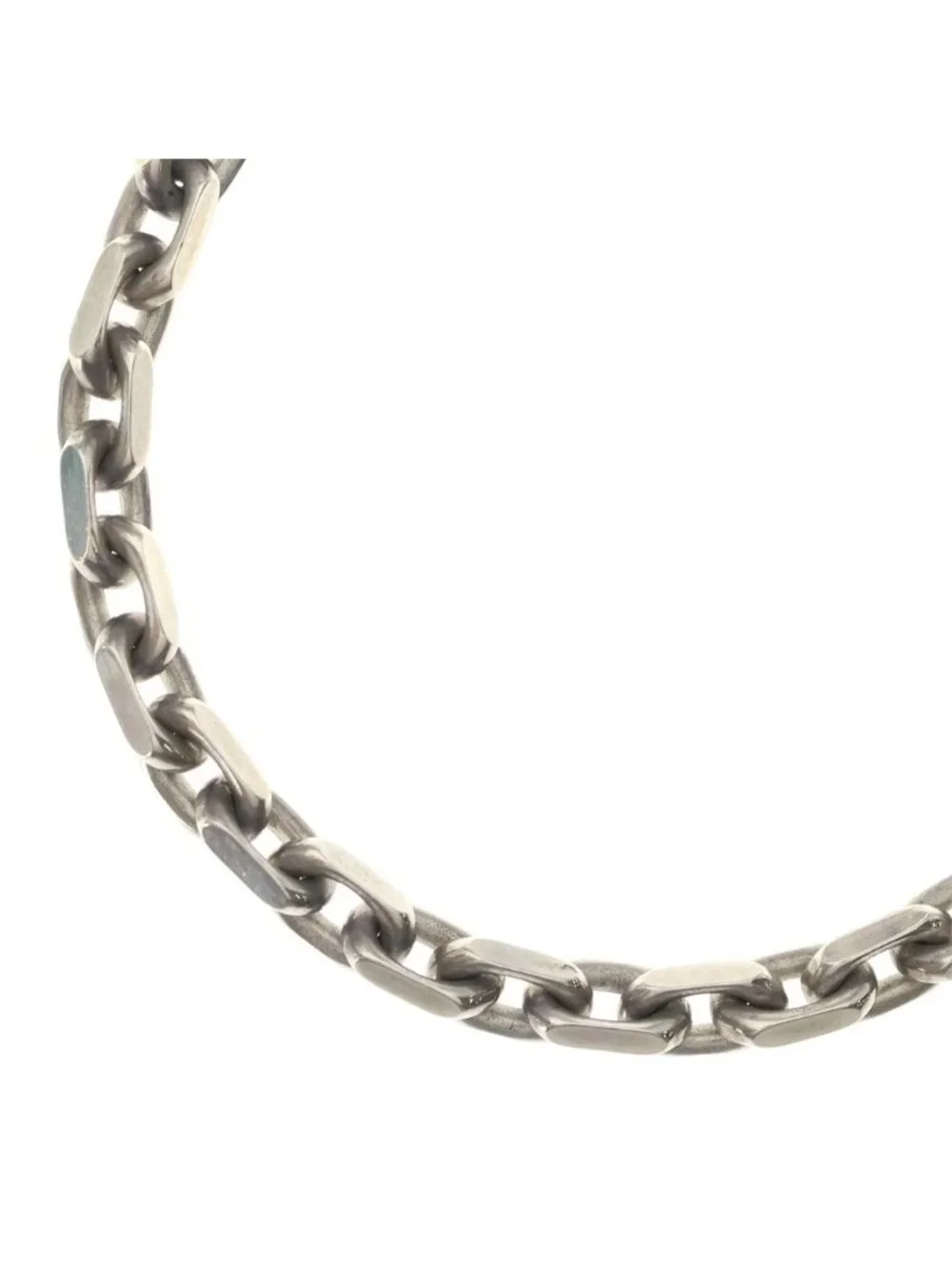 Tiffany & Co Makers Chain Necklace Silver Gold